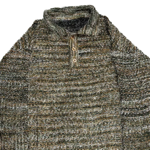 Pull à col haut personnalisé avec logo pour homme, pull en tricot surdimensionné, vêtements pour homme, pull respirant, nouveau design, pulls en laine - Product Image 2