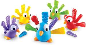 Jouets éducatifs en plastique Friendly Dong Phuong Fine Motor Peacock Pals pour enfants unisexes de 0 à 24 mois, instructions incluses, Vietnam - Product Image 4