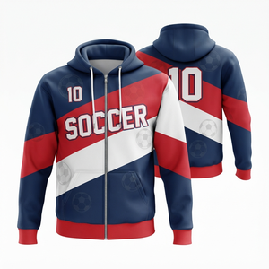 Sudadera con capucha y cremallera para escalada en roca, chaqueta deportiva para hombre, estampado por sublimación, transpirable, corte regular, para otoño - Product Image 6