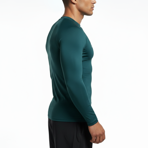 Custom Logo <b>Compression</b> <b>Shirt</b> <b>Men</b> Long Sleeve Gym Wear Athletic Sportswear Manufacturer - Product Image 3