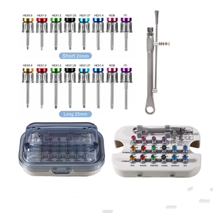 Dental Universal Implant Prosthetic Kit with Torque Wrench Screwdriver Dental implant Hand <b>Driver</b> Complete <b>Set</b> By Grip Surgical - Product Image 3