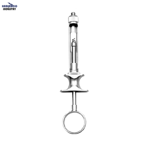Jeringa Dental Manual de Aspiración Personalizada de 1.8ml con Limitador de Presión, Curetas Quirúrgicas para Hueso, CE Plata, 1 Año de Garantía - Product Image 1