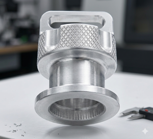 งาน CNC แบบครบวงจร พร้อมการเคลือบผิวแบบอะโนไดซ์ บีดบลาสติ้ง โลโก้แบบกำหนดเอง ผลิตภัณฑ์กลึง CNC - Product Image 2