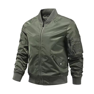 Men's Unisex Customizable Front Logo <b>Baseball</b> <b>Bomber</b> <b>Jacket</b> Waterproof Windproof Reversible High Street Style Winter <b>Jackets</b> - Product Image 1