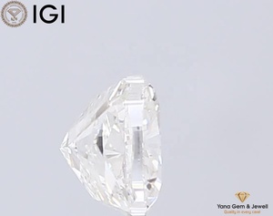 IGI Certified 1.51 CARAT <b>Square</b> <b>Cushion</b> Cut F Color VS1 Clarity CVD Lab Grown Diamond Perfect for Custom Pendant Gift - Product Image 3