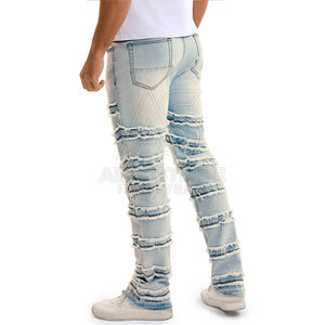 Pantalones de Hombre de Diseño Moderno, Ligeros, Casuales, de Lona 100% Algodón, Tela Elástica Suave, Corte Relajado, Elegantes para Uso Diario - Product Image 2