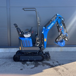 High Quality Ripppaa R13 Crawler Mini Excavator Diesel Engine Powerful Garden Digger Hydraulic <b>Small</b> Excavator For Sale - Product Image 1