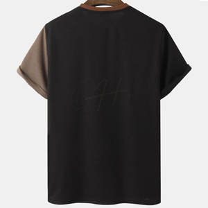 Camiseta de Hombre con Logotipo Personalizado, Estilo 2026, 100% Algodón, Ligera, Corte Holgado, Tela Suave, Hecha en Pakistán - Product Image 2