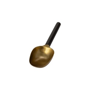 Cuillère à glace de luxe en acier inoxydable doré, outil de service de boissons haut de gamme pour cuisine, accessoire de bar commercial - Product Image 2