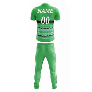 Pantalones y Camisetas de Uniforme de Cricket Ligeras y Cómodas / Uniforme de Cricket Personalizado con Logotipo y Número Impresos - Product Image 6