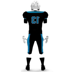 Team Soccer Wear Sublimation Uniform Sets Spandex/Polyester Kits Latest Design Training American Football Uniform <b>Padded</b> Kits - Product Image 5
