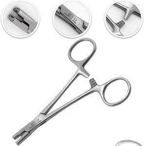 คีมเจาะร่างกายสแตนเลสเครื่องมือที่จำเป็นสำหรับการเจาะจมูกและหู - Product Image 4