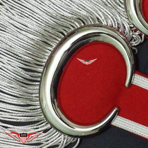 Epaulettes de Hombro de Poliéster y Nylon de Alta Calidad con Colores Personalizados, Flecos de Hilo Dorado y Flecos Tácticos para Bandas de Marcha - Product Image 3