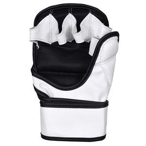 Proveedor mayorista de guantes de MMA de buena calidad, guantes de piel sintética para entrenamiento de grappling, guantes de kickboxing, guantes de combate y sparring para boxeo. - Product Image 2