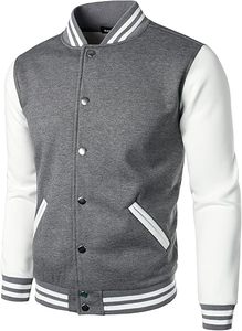 Stonefield Manufacturing 2025 Winter Hooded Varsity <b>Jacket</b> Unisex Wool Canvas Stand Collar Streetwear Style Thick <b>Warm</b> - Product Image 1