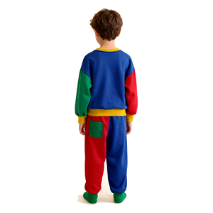 Conjunto Deportivo 2 en 1 Personalizado para Niños, Venta al por Mayor, Transpirable, Ecológico, 100% Algodón, Pantalones Deportivos Cálidos con Capucha para Invierno - Product Image 6