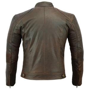 Vestes en cuir pour hommes de marque privée, prix bas, nouvelle mode, matériaux frais, style haut de gamme, vestes en cuir de haute qualité - Product Image 2