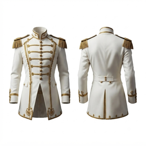 Servicio OEM al por Mayor, Chaqueta de Húsar Francés para Desfiles y Regimientos, Chaqueta de Lana Personalizada de Alta Calidad para Hombres Adultos - Product Image 3