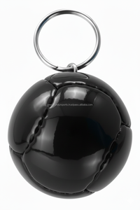 Porte-clés ballon de football, souvenir pour les fans de football, porte-clés personnalisé pour les sports, porte-clés en PU, cadeau, vente en gros, marchandises en vrac - Product Image 2