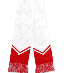 ผ้าพันคอแฟนคลับฟุตบอลระดับชาติ ลายวินเทจสองสี พรีเมียม สำหรับฤดูหนาว ผลิตจากอะคริลิกแจ็คการ์ดความหนาแน่นสูง - Product Image 2