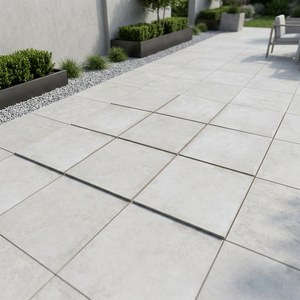 Cotto Ash 20mm Full Body Porcelain <b>Tiles</b> 600x600mm 600x900mm Heavy Duty Non-Slip Modern Outdoor Floor <b>Tiles</b> - Product Image 2