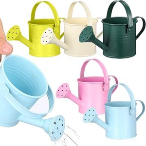 บัวรดน้ำโลหะชุบสังกะสีทำมือจากผู้ผลิต OEM สไตล์บ้านไร่แบบชนบท สำหรับรดน้ำต้นไม้เพื่อการตกแต่ง - Product Image 6