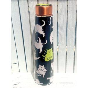 Customizable Copper Water <b>Bottle</b> For Adults Office Drinking Use Food Grade Leakproof BPA Free Made In India - Product Image 4