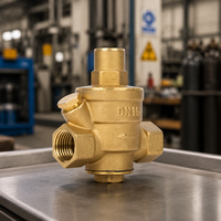 Vanne de réduction de pression manuelle en laiton 1/2 pouce DN65 PN10/PN16 filetée pour eau et gaz, marque Kxc, garantie 1 an, livraison directe usine
