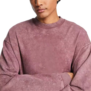 Sweat-shirt d'hiver pour homme en coton 100% respirant et écologique, fabriqué sur mesure - Service OEM, commandes en gros de haute qualité - Product Image 3