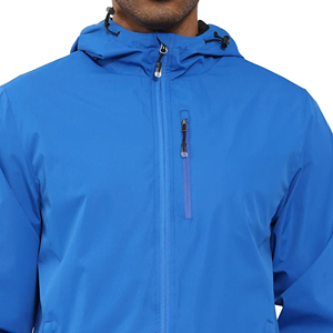 Men's New Fashion Lightweight Canvas <b>Stand</b> Collar Winter Outdoor Sports Style <b>Cycling</b> Running Windbreaker Jacket OEM - Product Image 6