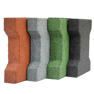 Losetas de Caucho Supersafe Más Vendidas, Grosor Personalizado, Colores Pigmentados, Diseño Dogbone 200x160mm, Antideslizantes e Impermeables 1 - Product Image 4