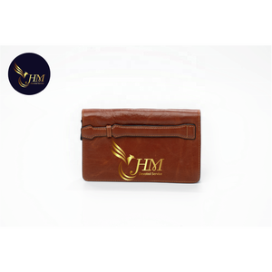 Cartera de Mano Hien Minh Vintage para Hombre, de Cuero PU, con Cierre de Cremallera Larga, Anti-Robo, Cómoda, Informal, con Organizador de Tarjetas, Forro de Poliéster - Product Image 3