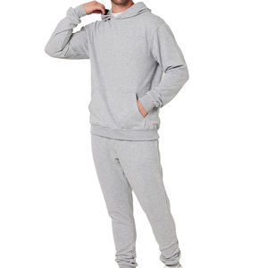 Sweat à capuche et pantalon en molleton d'hiver de haute qualité, couleurs personnalisées, écologiques, respirants, coupe oversize, streetwear pour hommes, grandes tailles - Product Image 1