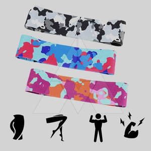 GO FIT IT วงแหวนต้านทานสะโพก สำหรับออกกำลังกาย ฟิตเนส เพาะกาย ยกน้ำหนัก ระดับการออกกำลังกายหนัก ไม่ลื่น ยืดหยุ่นสูง - Product Image 2