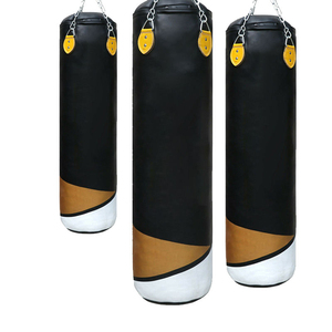 กระสอบทรายหนักสำหรับฝึกซ้อมศิลปะการต่อสู้คิกบ็อกซิ่ง ทำจากหนัง PVC น้ำหนักเบา ระบายอากาศได้ดี ปรับแต่งได้ด้วยการเติมทราย - Product Image 6