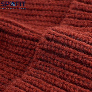 Gorro de punto cálido de invierno al por mayor, gorro escolar personalizado con estampado a la moda para hombre y mujer, gorros de Jacquard de diseño personalizado - Product Image 3