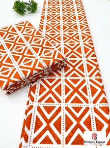 Tissu imprimé africain de qualité supérieure de Tanzanie, 100 % polyester, textile Ankara pour robes de filles, fournisseur de fabrication sur mesure OEM ODM - Product Image 4