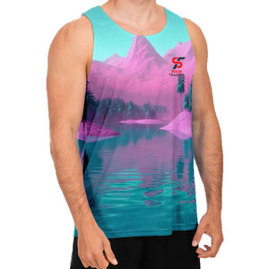 Débardeurs pour hommes Solid Trader Active Sports Collection, matériau anti-odeur, performance de circulation d'air améliorée - Product Image 3
