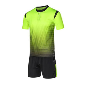 Ensemble d'uniformes de football unisexe rouge et blanc de haute qualité à faible MOQ, manches courtes, col rond, anti-humidité, respirant, écologique - Product Image 5
