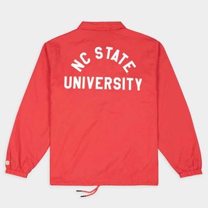 NC State Custom Embroidered Coach <b>Jacket</b> Greek Sorority Fraternity University College Chenille <b>Letter</b> Applique Wholesale - Product Image 2