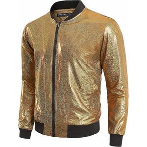 Custom Design <b>Sequin</b> Men's <b>Jackets</b> Street Wear Outdoor Man <b>Jackets</b> High Manufacturers <b>Sequin</b> <b>Jacket</b> For Man - Product Image 4