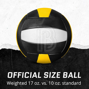 วอลเลย์บอลคุณภาพพรีเมียม สำหรับฝึกซ้อมในร่มและกลางแจ้ง สัมผัสนุ่ม ทนทาน ผลิตจากหนัง PU ระดับมืออาชีพ - Product Image 6