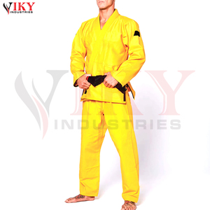 Traje de Judo Totalmente Personalizado de la Más Alta Calidad, Transpirable, 100% Algodón, Ropa de Artes Marciales con Corte Automatizado y Costuras Resistentes - Product Image 2