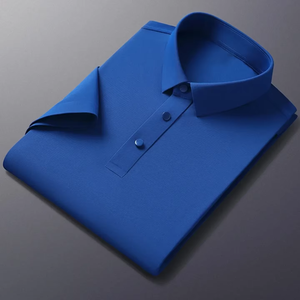 Polo pour homme à porter au quotidien, style minimaliste, vêtements décontractés à la mode, polo pour homme - Product Image 5