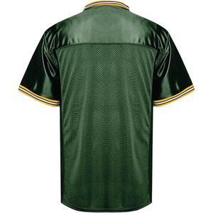 Jersey de Rugby de Manga Corta con Malla, Hecho con el Mejor Material, MOQ Bajo, Último Diseño, Uniforme de Fútbol Americano, 100% Poliéster - Product Image 3