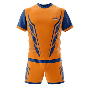 Diseña tu propio uniforme de rugby de manga corta, uniforme de rugby para hombre, cómodo y de gran venta, para jugadores deportivos - Product Image 1