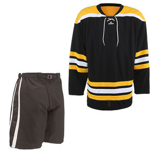 Maillot de hockey sur glace personnalisé fabriqué avec un tissu polyester de qualité supérieure, un maille performante anti-humidité et un maillot de hockey sur glace surdimensionné - Product Image 6