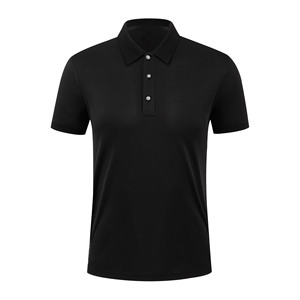 OEM custom logo embroidery printed design polyester cool solid color lapel net <b>red</b> summer <b>hot</b> style business POLO shirt - Product Image 4