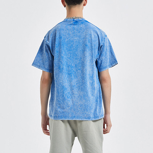 Camiseta para Adulto con Estampado Personalizado, 100% Algodón, Secado Rápido, Transpirable, Ecológica, 220GSM, Casual, Tejido OEM - Product Image 5