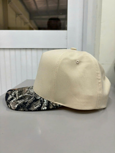 Gorra de Béisbol con Visera de Camuflaje, 5 Paneles, Estructurada, con Logotipo Personalizado, para Uso Clásico y Vintage al Aire Libre, Hecha en Fábrica en Vietnam - Product Image 4